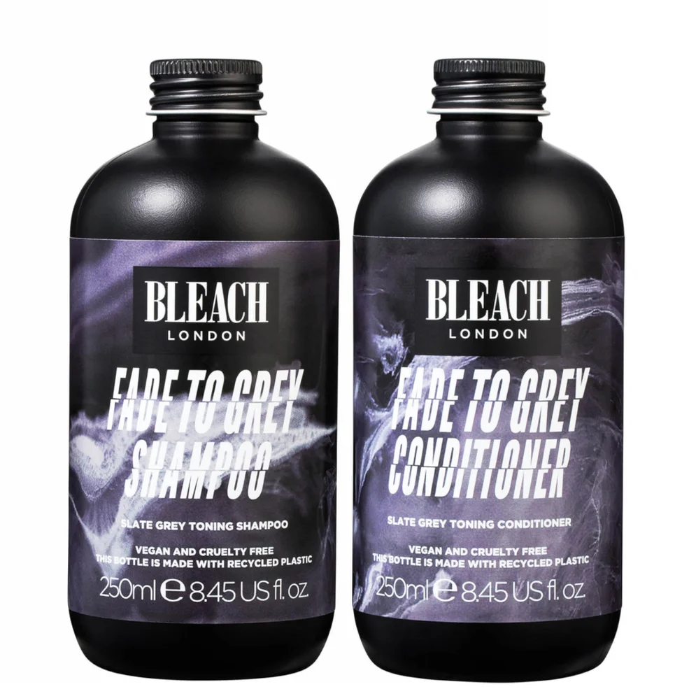 BLEACH LONDON Fade To Grey Shampoo and Conditioner Duo Image 1