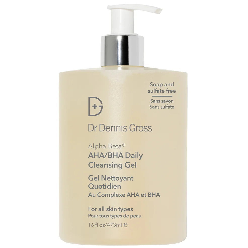Dr Dennis Gross Skincare Alpha Beta AHA/BHA Daily Cleansing Gel 473ml Image 1