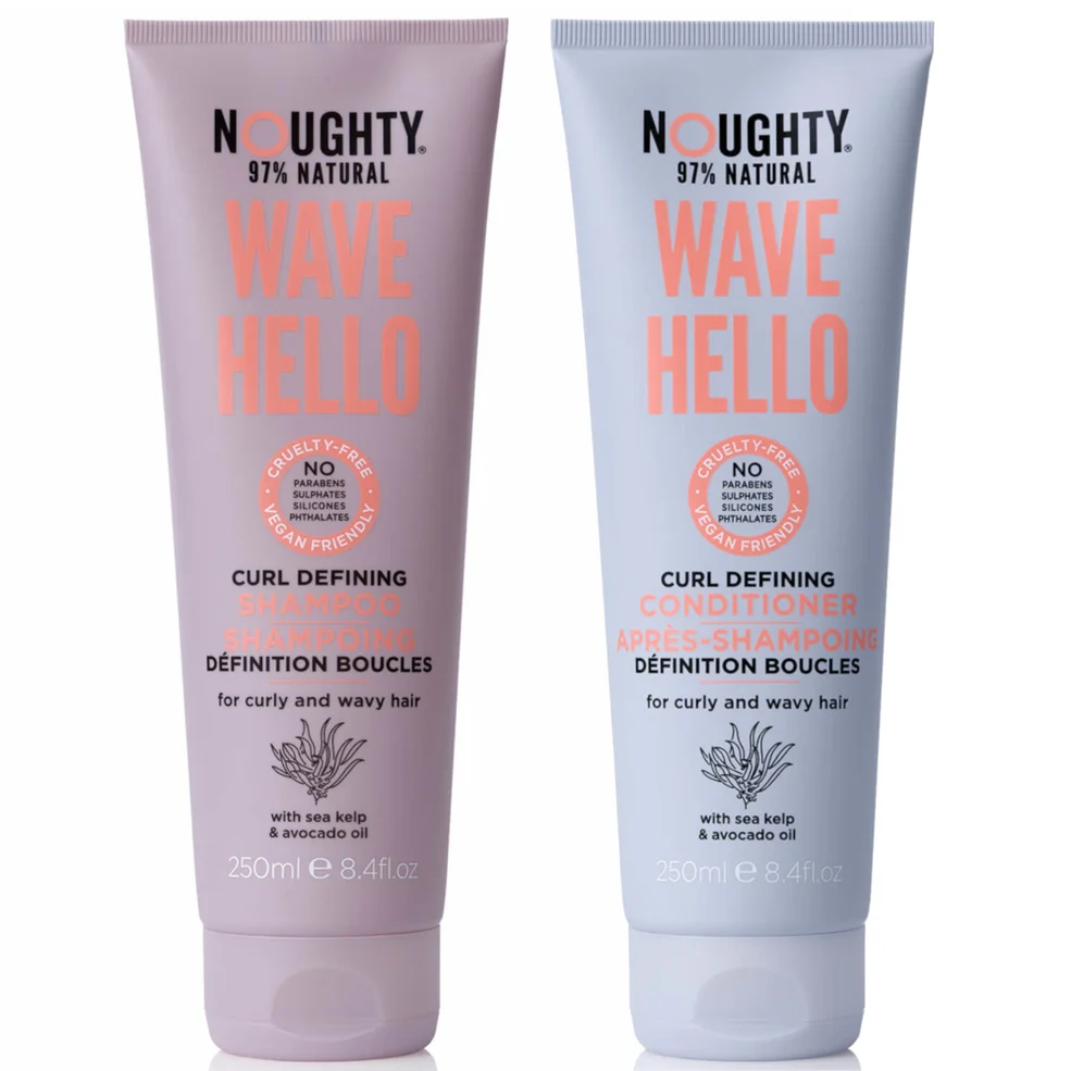 Noughty Wave Hello Shampoo and Conditioner Duo Bundle Image 1