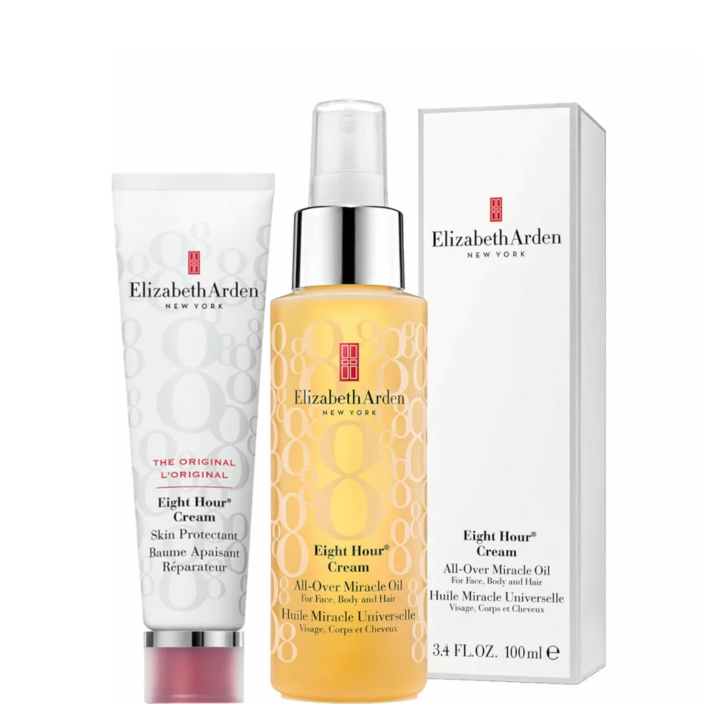 Elizabeth Arden Eight Hour Skin Protectant and All-Over Miracle Oil Set Image 1