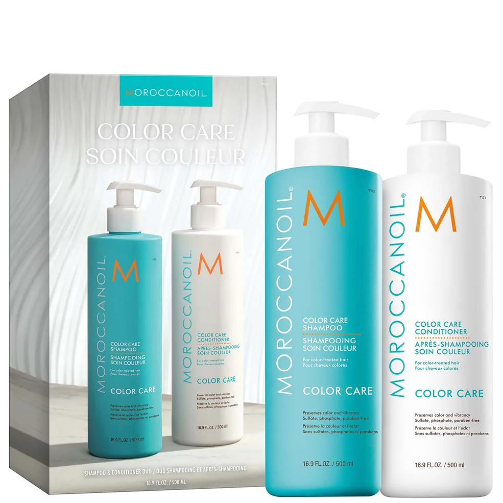 Moroccanoil Color Care Shampoo and Conditioner 500ml Duo Image 1