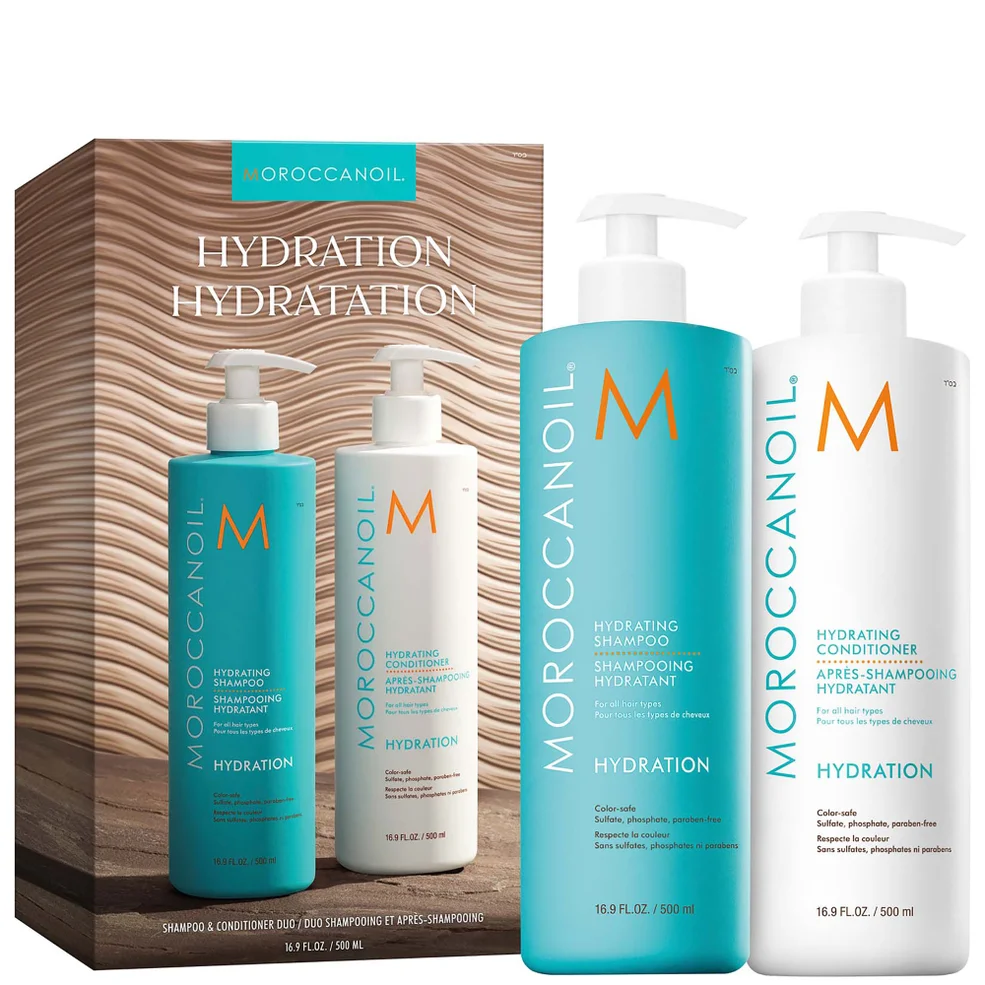 Moroccanoil Hydrating Shampoo and Conditioner Duo 2 x 500ml Image 1