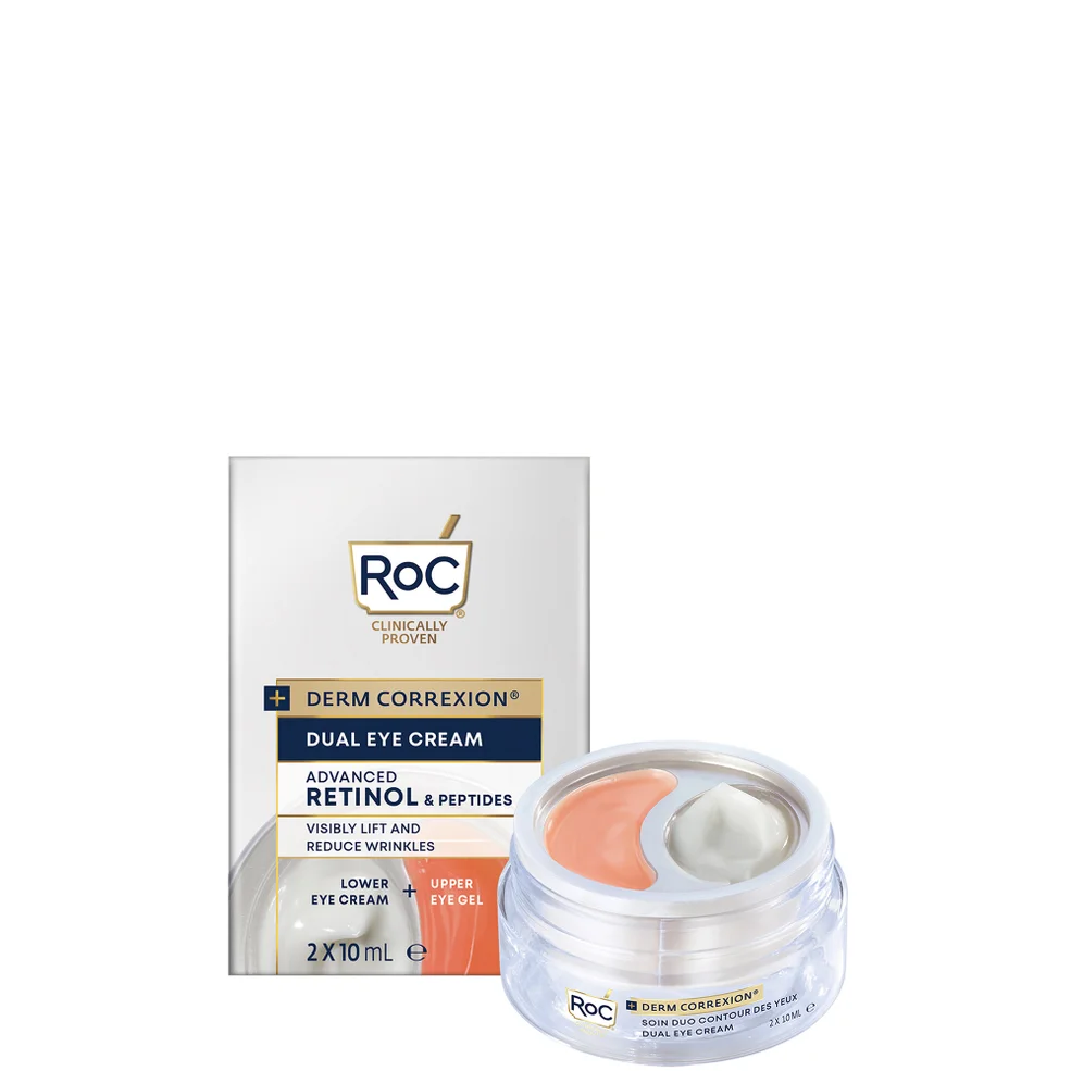 RoC Skincare Derm Correxion Dual Eye Cream 2 x 10ml Image 1