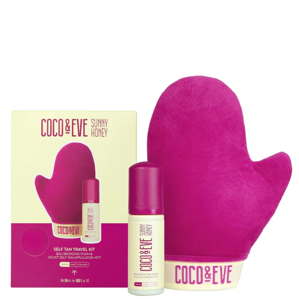 Coco & Eve Self Tan Travel Kit - Medium Image 1