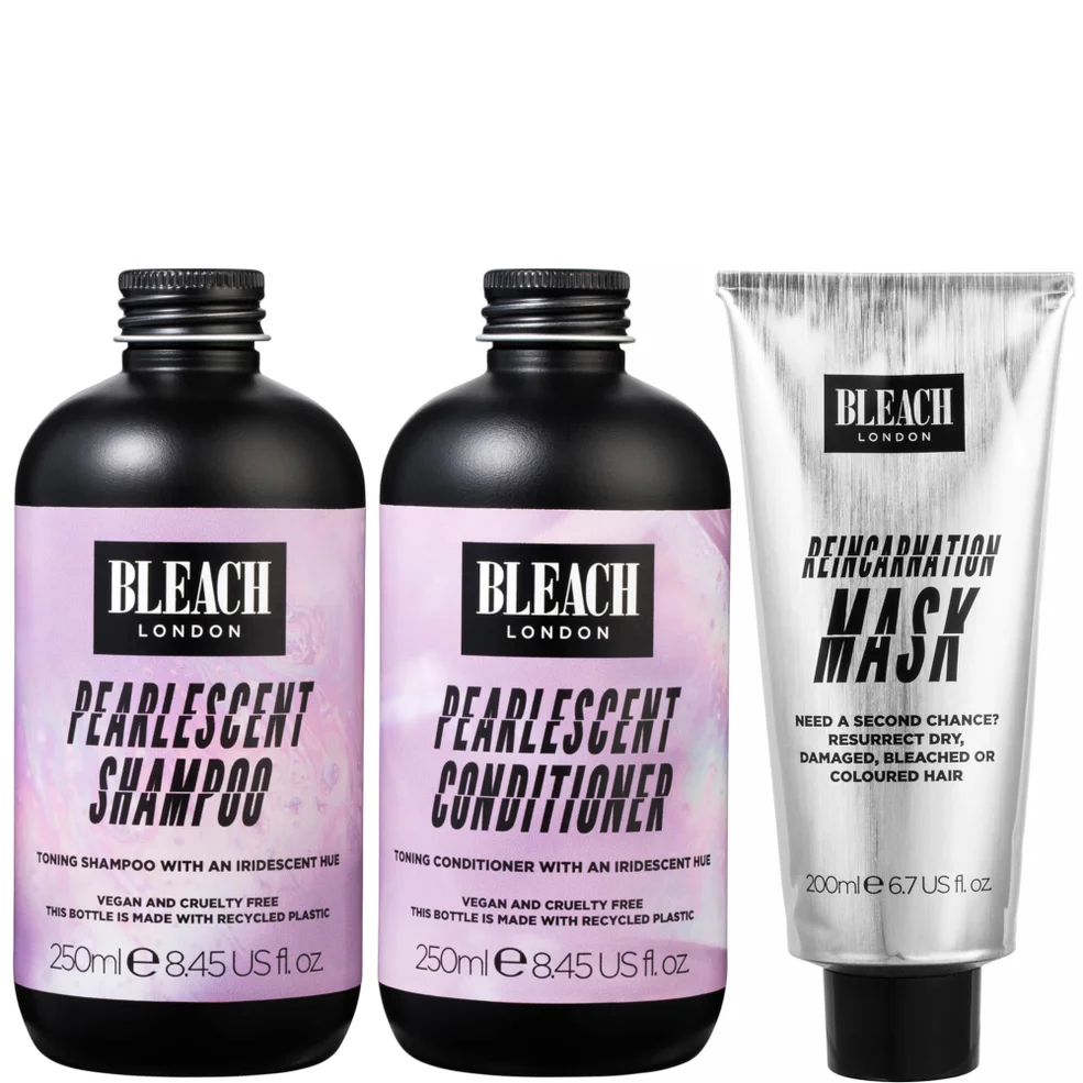 BLEACH LONDON Pearlescent 3 Step Routine Image 1