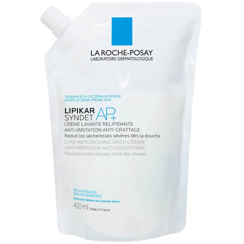 La Roche-Posay Lipikar Syndet AP+ Cream Wash Refill Pouch 400ml Image 1