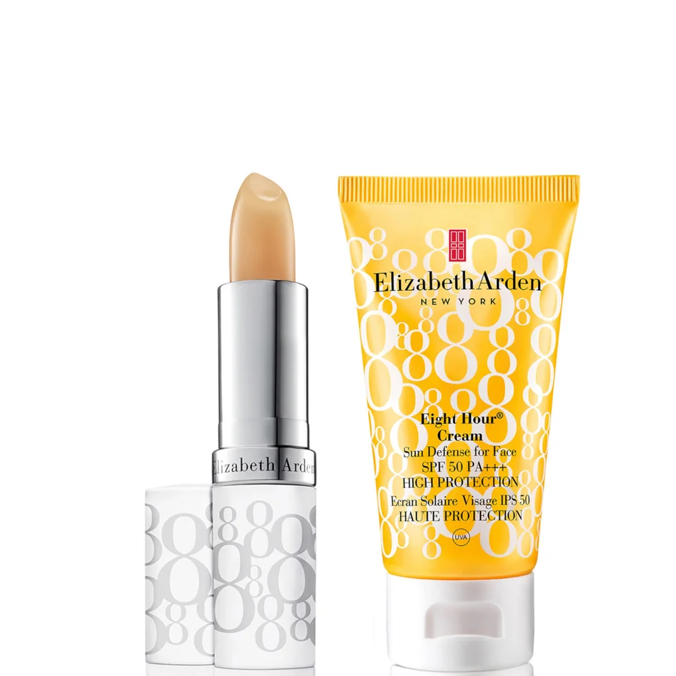 Elizabeth Arden Essential Sun Protection Skincare Bundle for Face and Lips Image 1