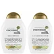 OGX Nourishing+ Coconut Milk Shampoo and Conditioner Bundle for Strong Hair