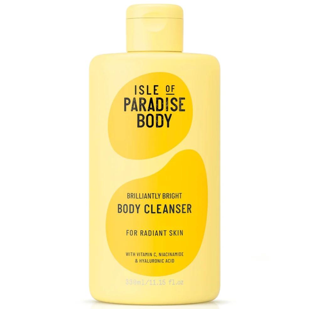 Isle of Paradise Exclusive Brilliantly Bright Body Cleanser 330ml Image 1