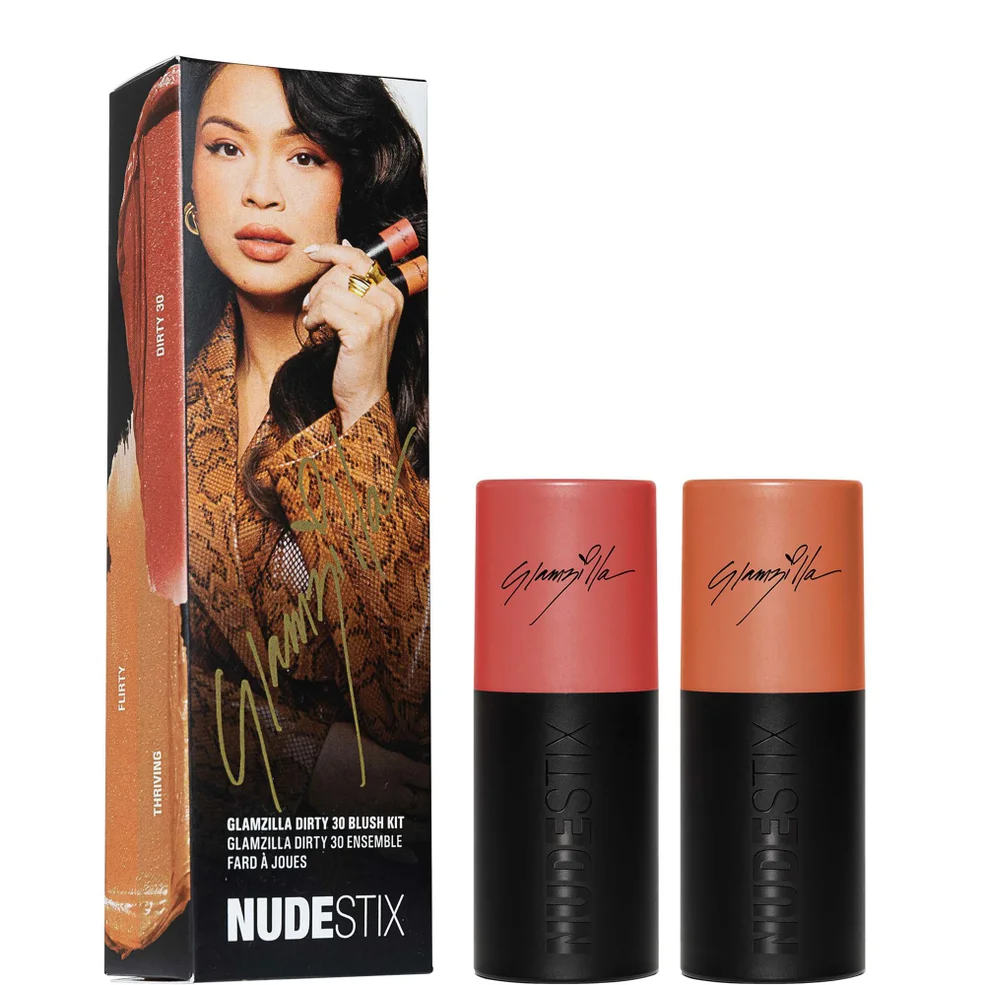 NUDESTIX The Glamzilla Dirty 30 Blush Kit Image 1