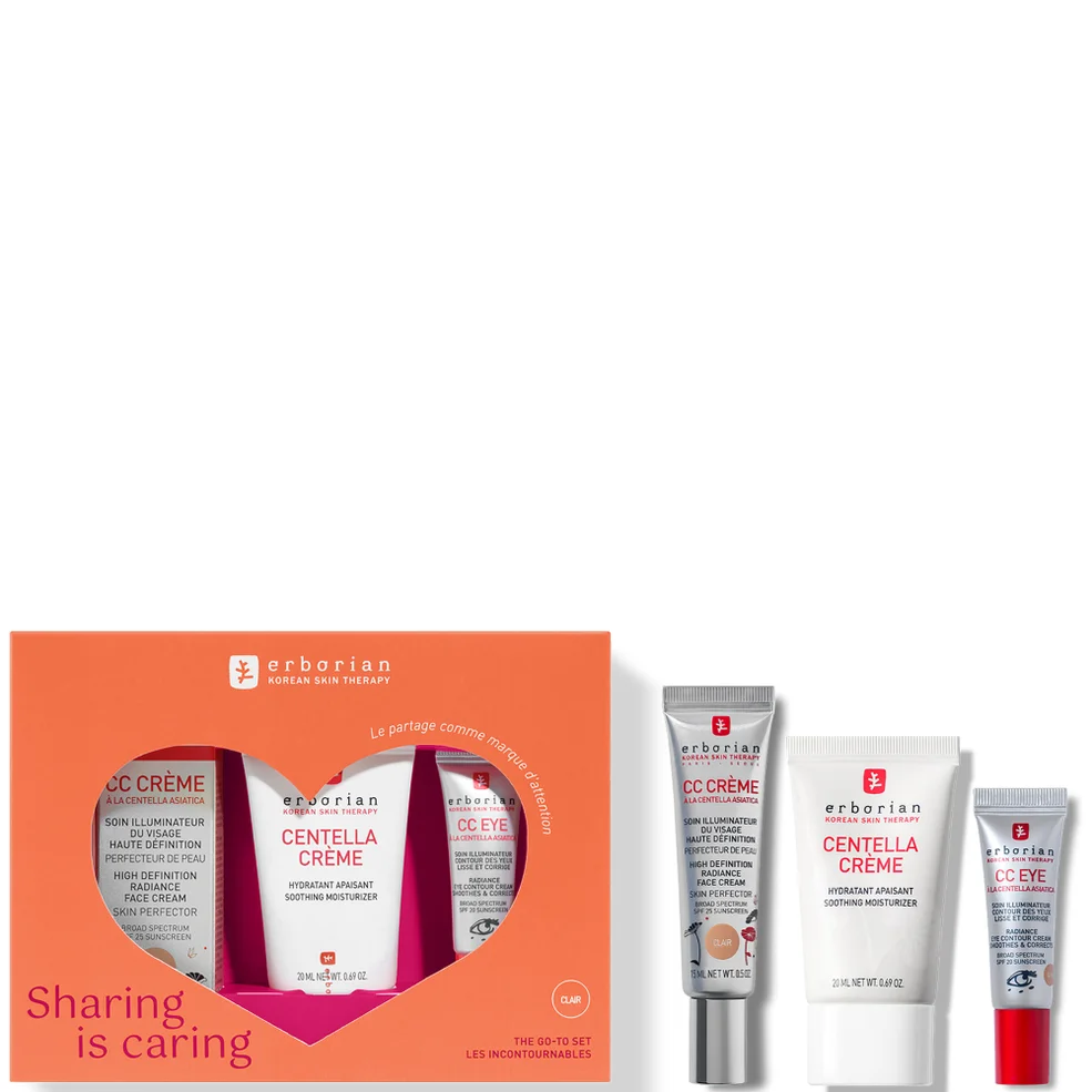 Erborian Kit CC Routine x Centella Cream (Various Shades) Image 1