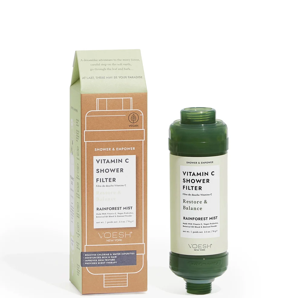 VOESH Vitamin C Shower Filter 70g - Rainforest Mist Image 1