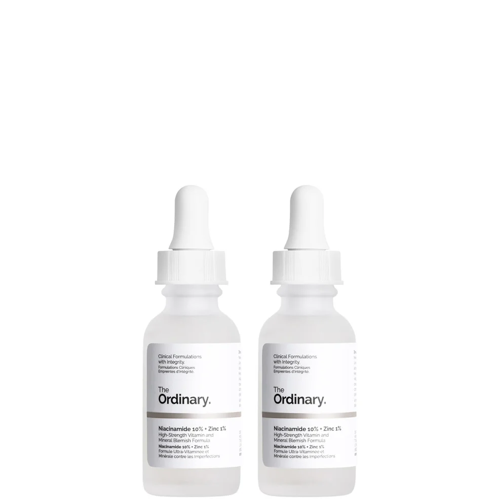 The Ordinary Niacinamide 10% + Zinc 1% 30ml Duo Image 1