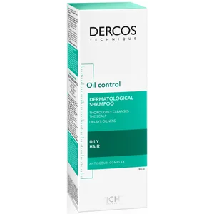 Vichy Dercos Oil Correct Shampoo for Oily Hair 200ml - undefined undefined