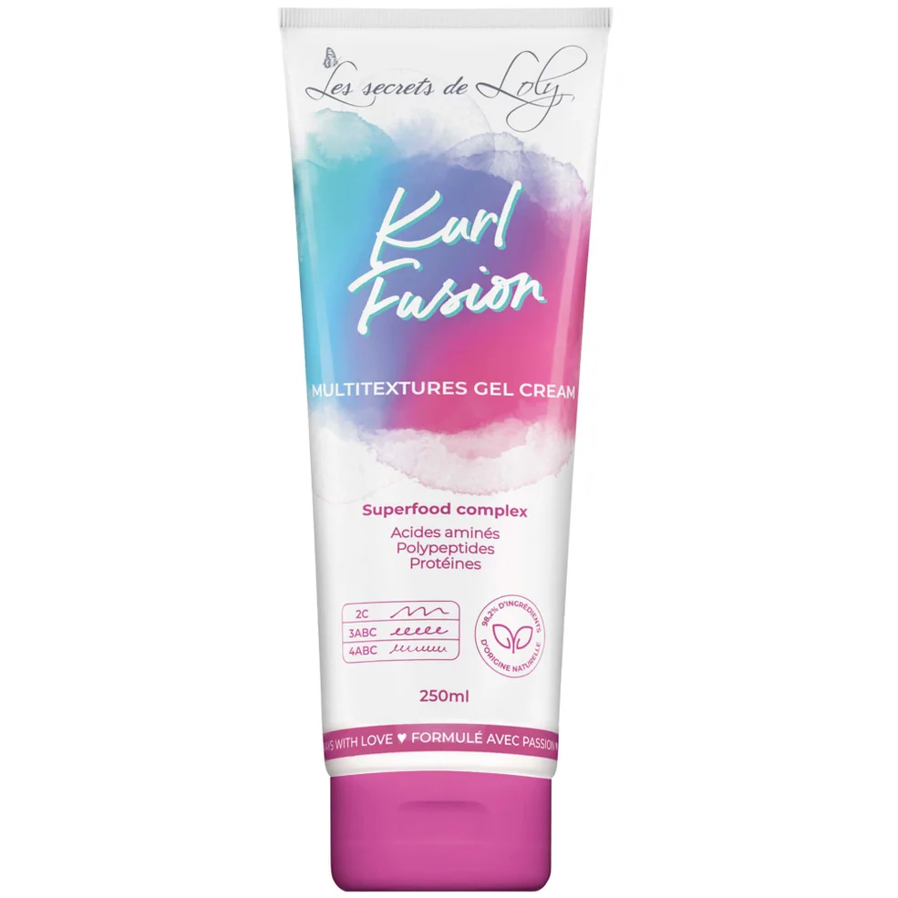 Les Secrets de Loly Kurl Fusion Multitexture Styling Gel Cream 250ml Image 1