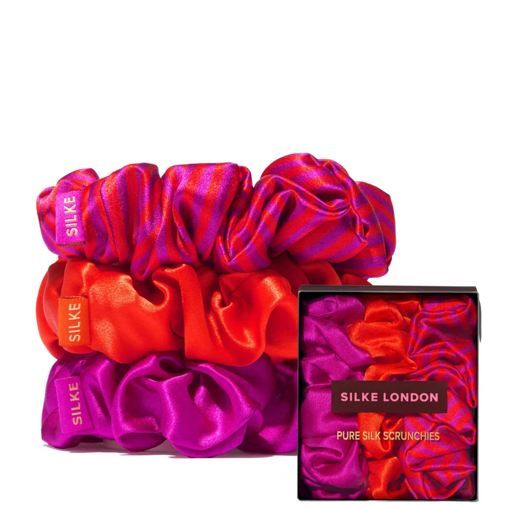 SILKE London Hair Scrunchies - Poppy Pack Image 1