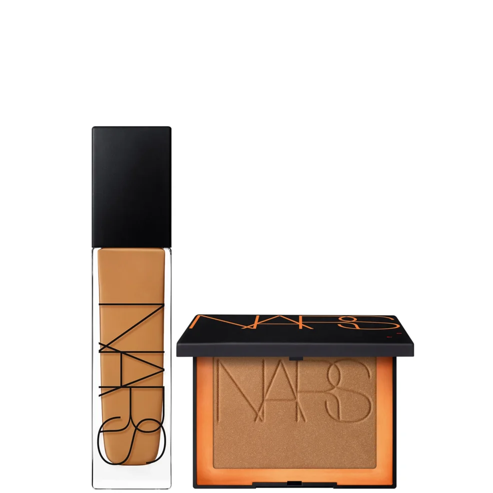 NARS Natural Longwear Foundation 30ml and NARS Laguna Bronzing Powder 2.8g (Various Shades) Image 1
