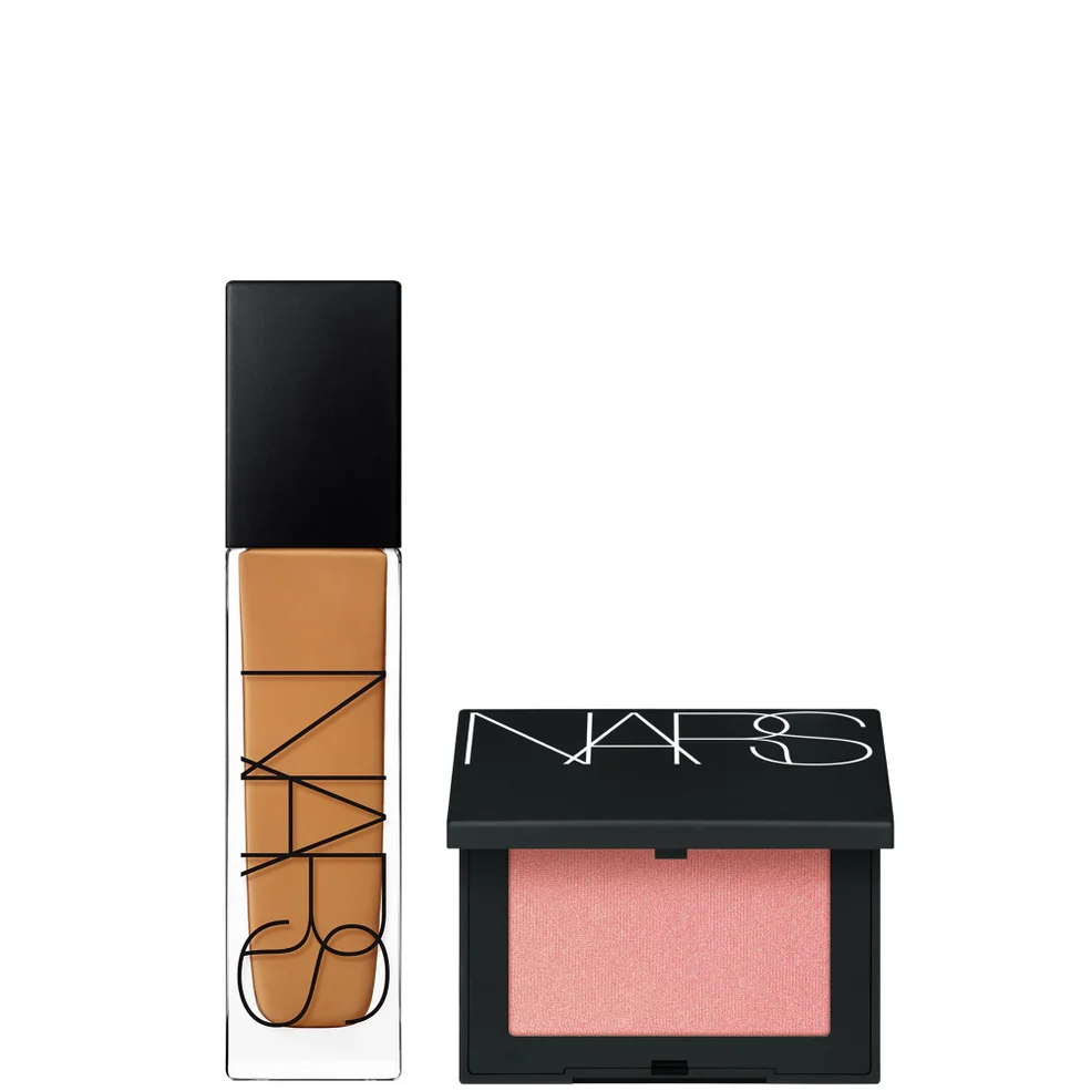 NARS Natural Longwear Foundation 30ml and NARS Blush Orgasm 4.8g Bundle (Various Shades) Image 1