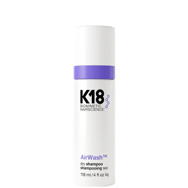K18 Biometrics Hairscience AirWash Dry Shampoo 118ml