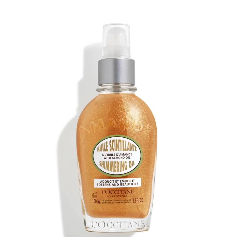 L'Occitane Almond Shimmering Body Oil 100ml Image 1