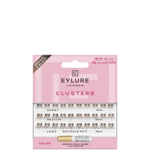 Eylure Brown/Blk Cluster- Brown/Black Naturals No.5 - undefined undefined