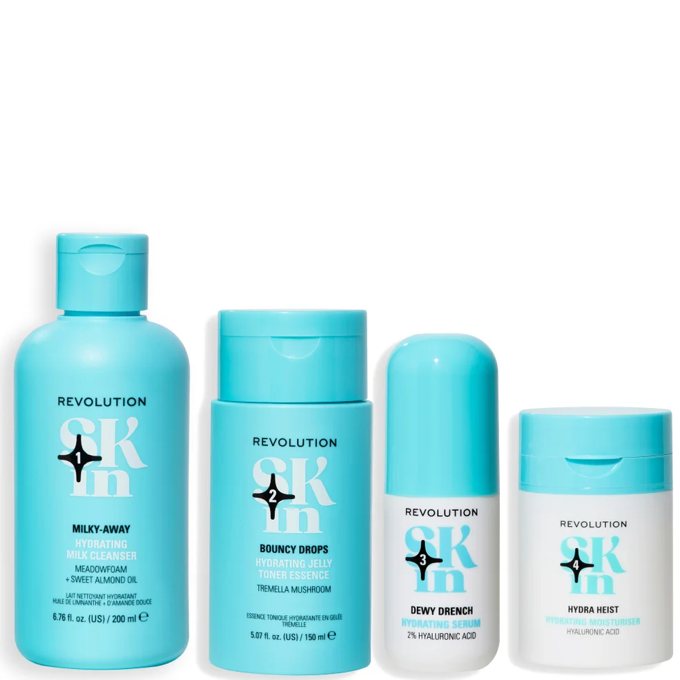 Revolution Skincare Happy Hydrate 4 Step Bundle Image 1