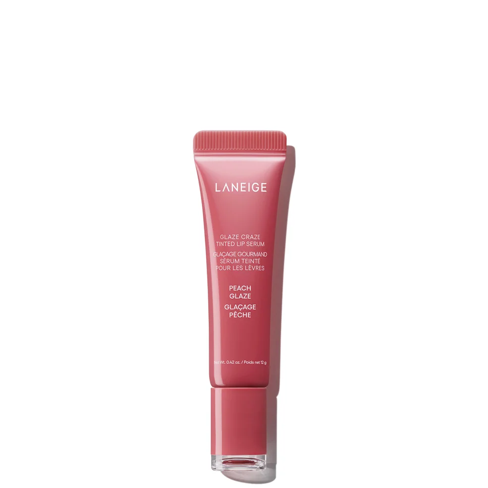 LANEIGE Glaze Craze Tinted Lip Serum - Peach Glaze 12g Image 1