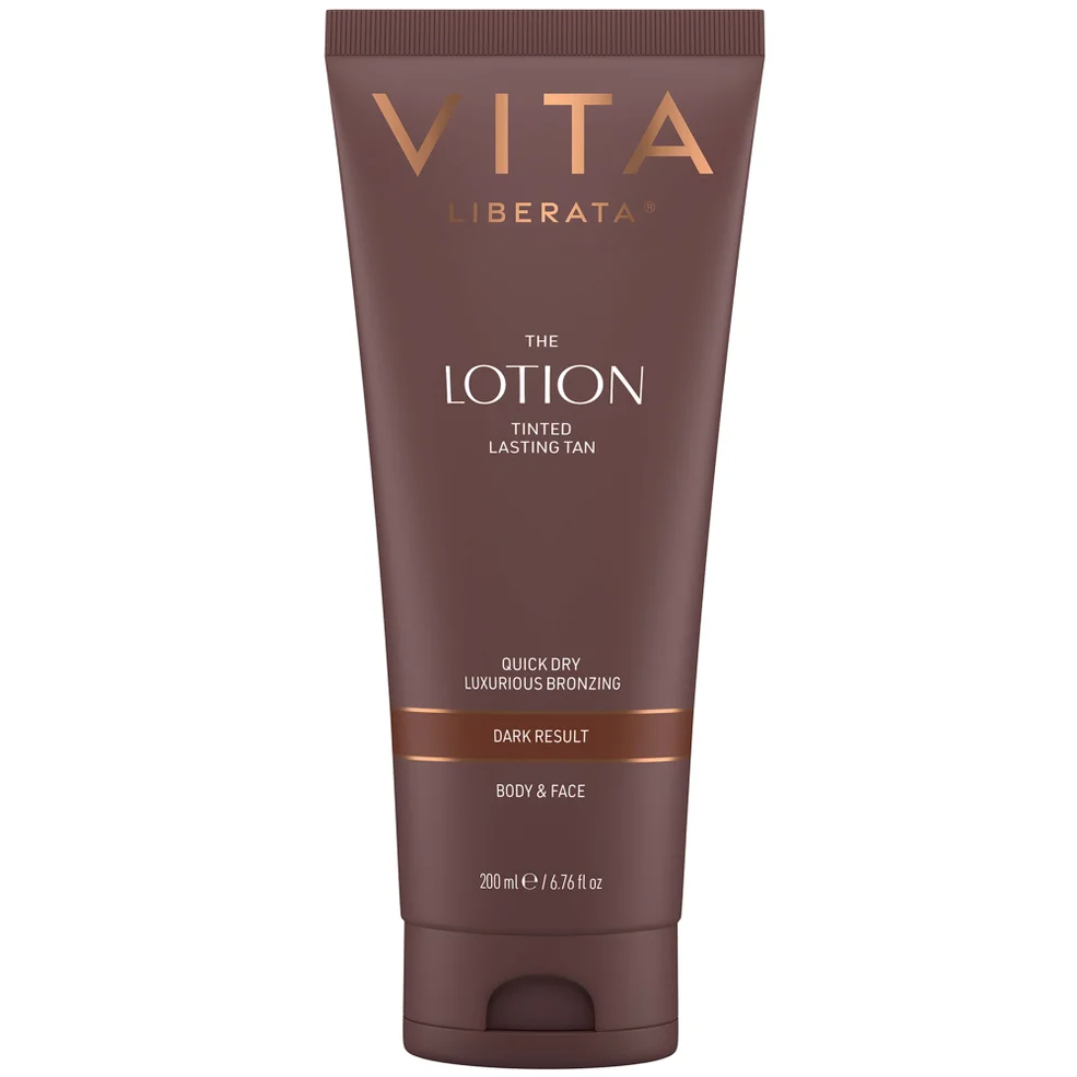 Vita Liberata Fabulous Tinted Tanning Lotion - Dark 200ml Image 1