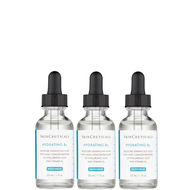 SkinCeuticals Hydrating B5 Hyaluronic Acid Serum 30ml (Three Pack)