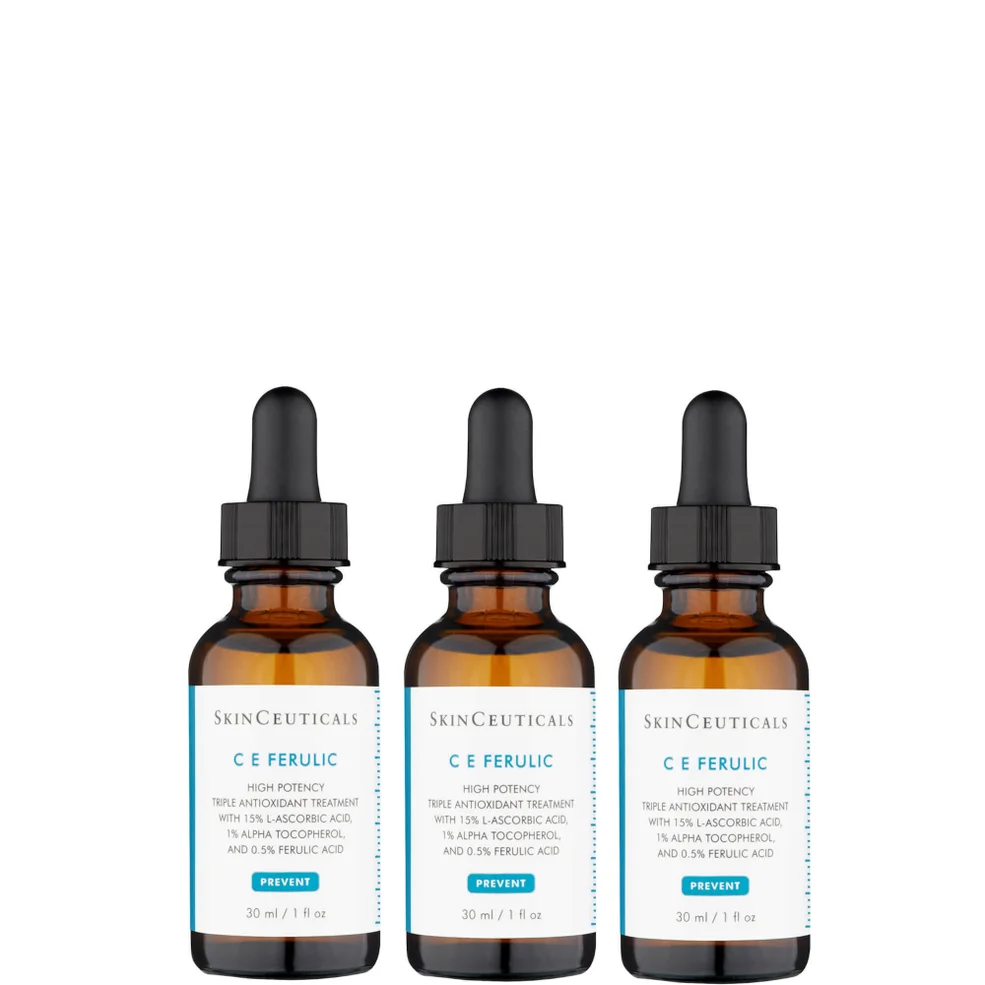 SkinCeuticals C E Ferulic Antioxidant Vitamin C Serum for Normal/Dry Skin 30ml (Three Pack) Image 1