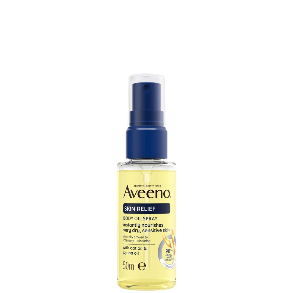 Aveeno Skin Relief Body Oil Spray for Dry to Very Dry, Sensitive Skin 50ml Image 1