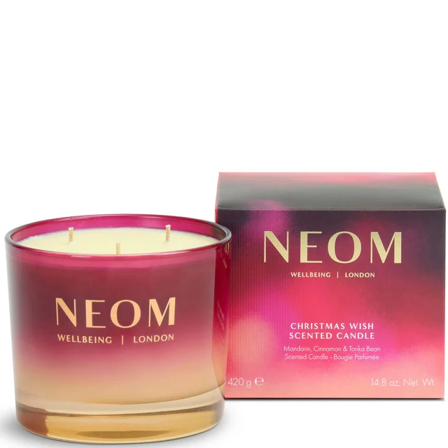 NEOM Christmas Wish 3 Wick Candle 420g