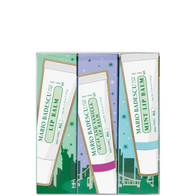 Mario Badescu Lip Balm Trio