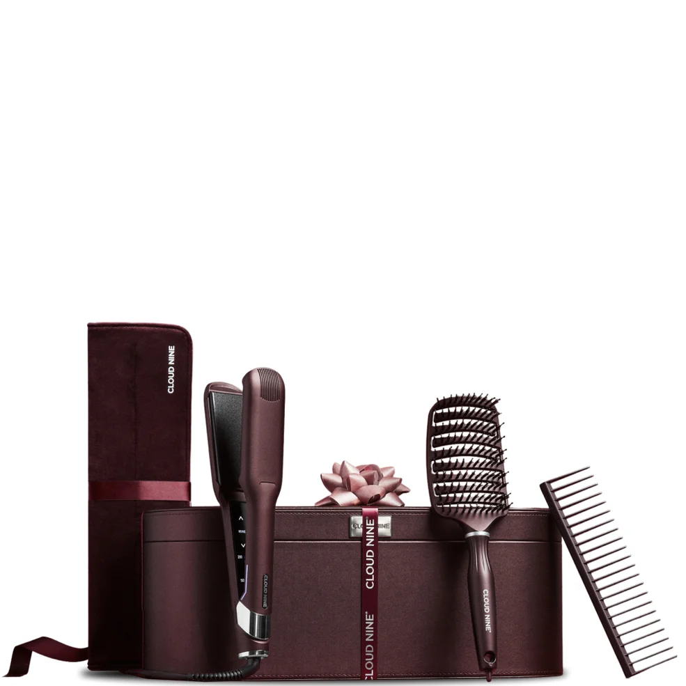 The Dark Burgundy Wide Iron Lux Image 1