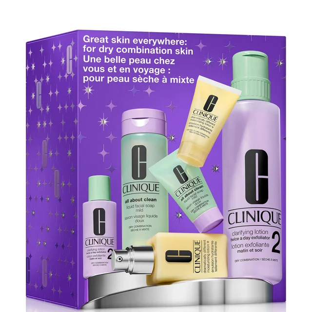 Clinique Great Skin Everywhere Set: For Dry Combination Skin