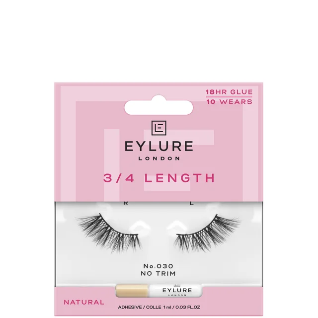 Eylure False Lashes 3/4 Length No.030