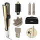 Shark Glam 5-in-1 Hot Tool Air Styling + Drying System Gold - For Straight, Sleek, Wavy and Bouncy Styles