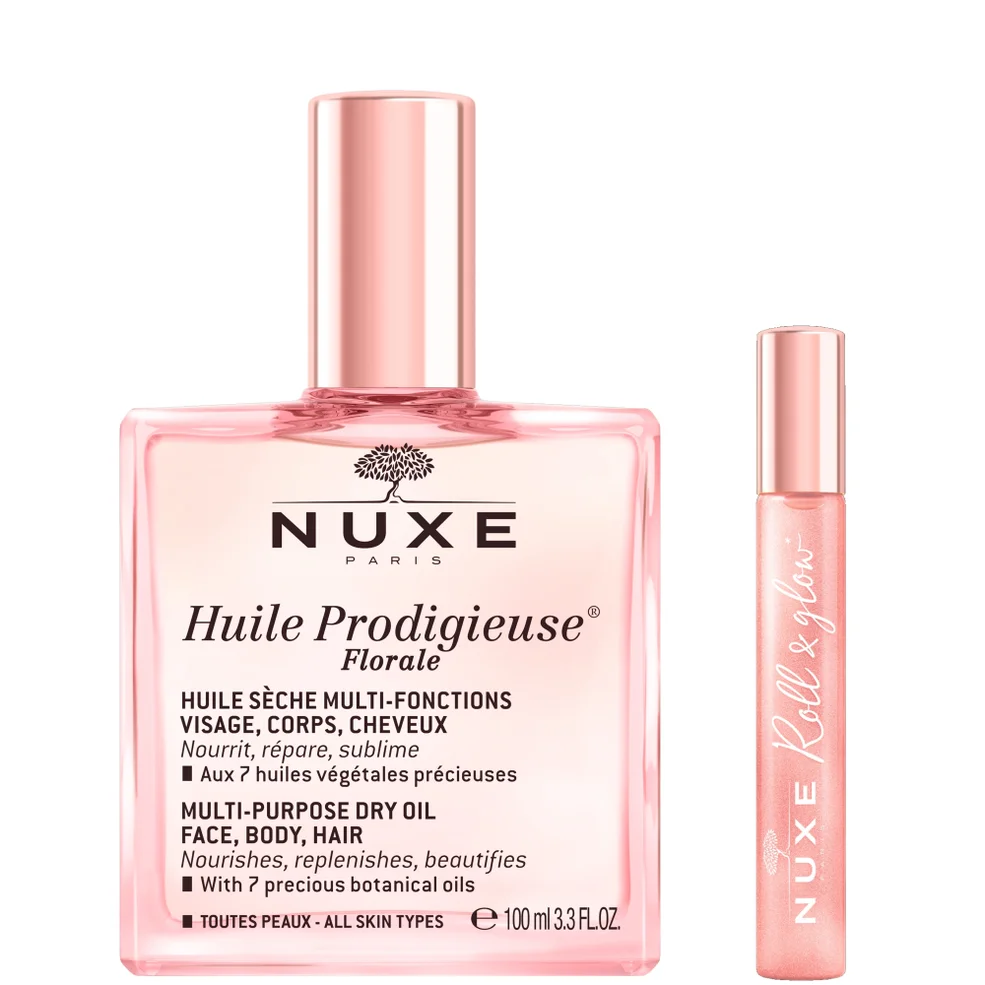 NUXE Huile Prodigieuse Florale Multi Purpose Dry Oil 100ml & Roll On Image 1