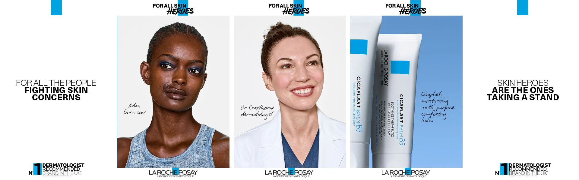 La roche-posay skin heros banner - for all skin heros