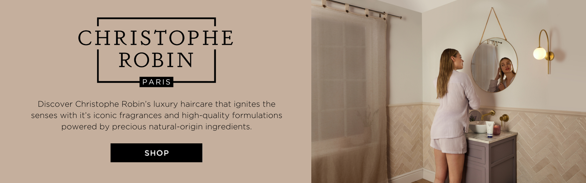 Christophe Robin Brand Page Banner