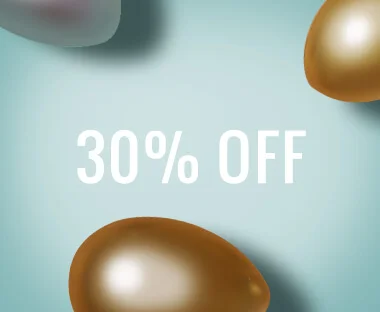 Use code: EGG30